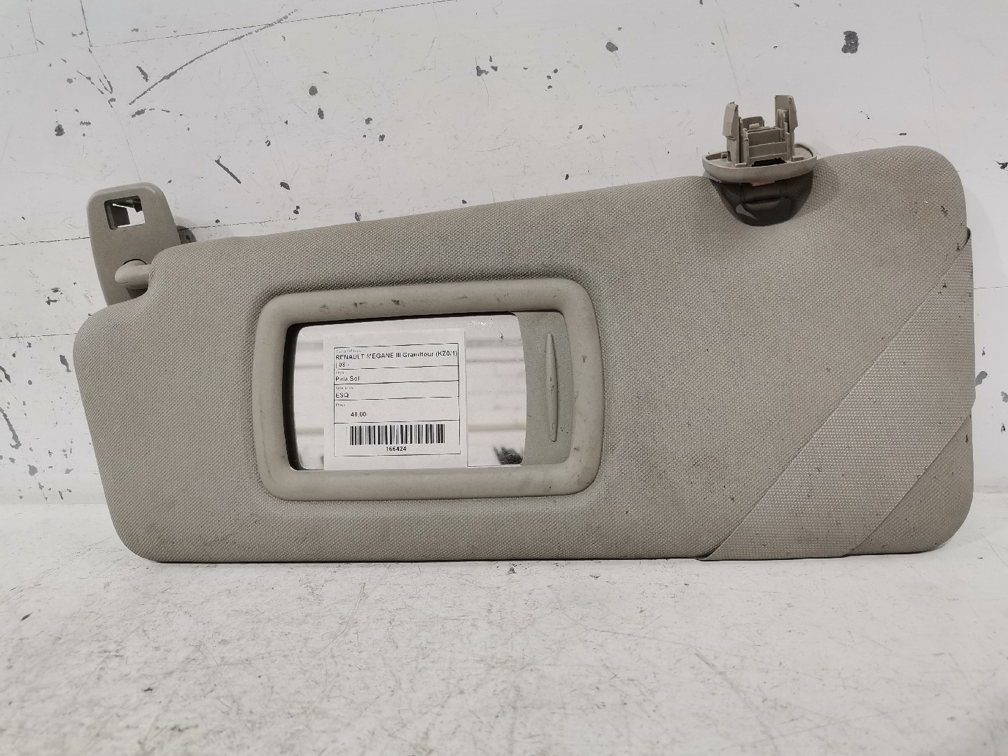 Pala Sol Lado Esquerdo RENAULT MEGANE III Grandtour (KZ0/1) | 08 - 