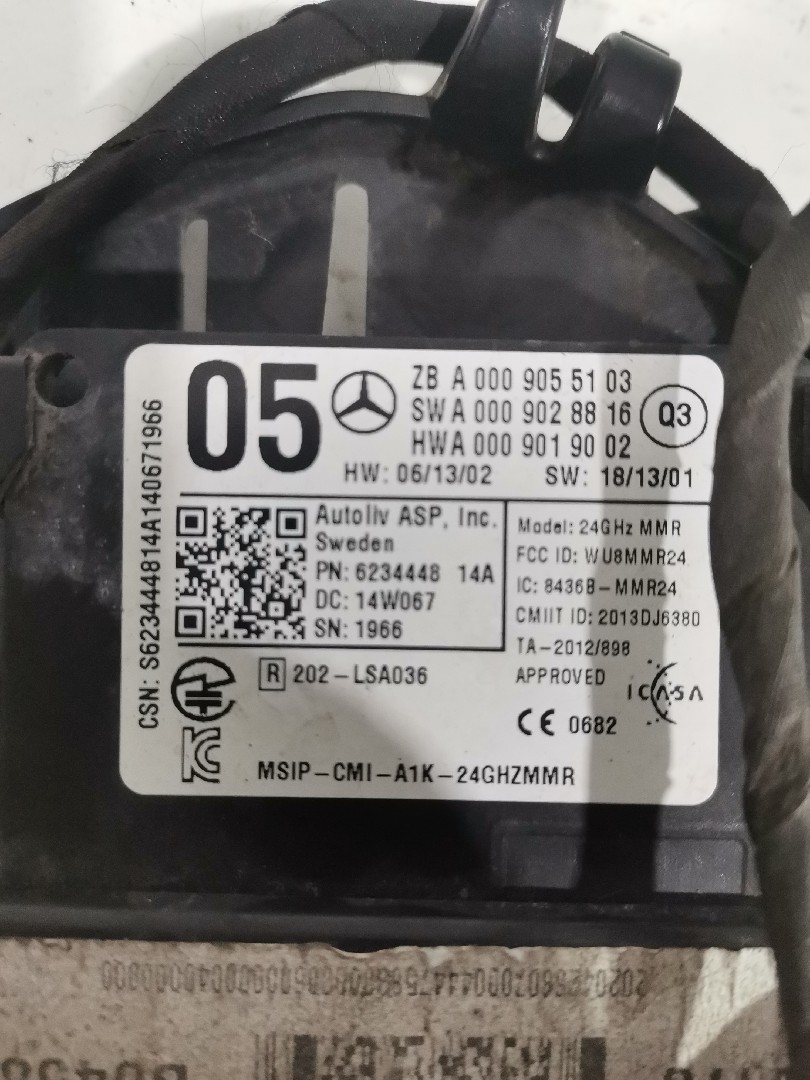 Centralita del Motor MERCEDES-BENZ A-CLASS (W176) | 12 - 18 Imagem-1