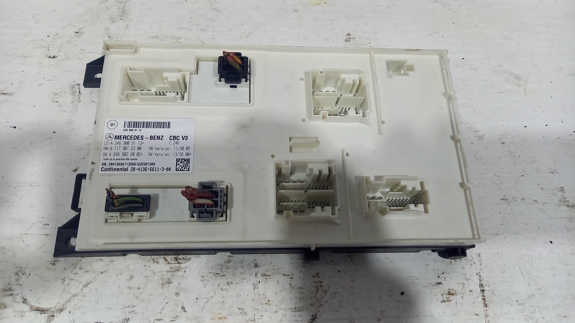 Centralita del Motor MERCEDES-BENZ A-CLASS (W176) | 12 - 18