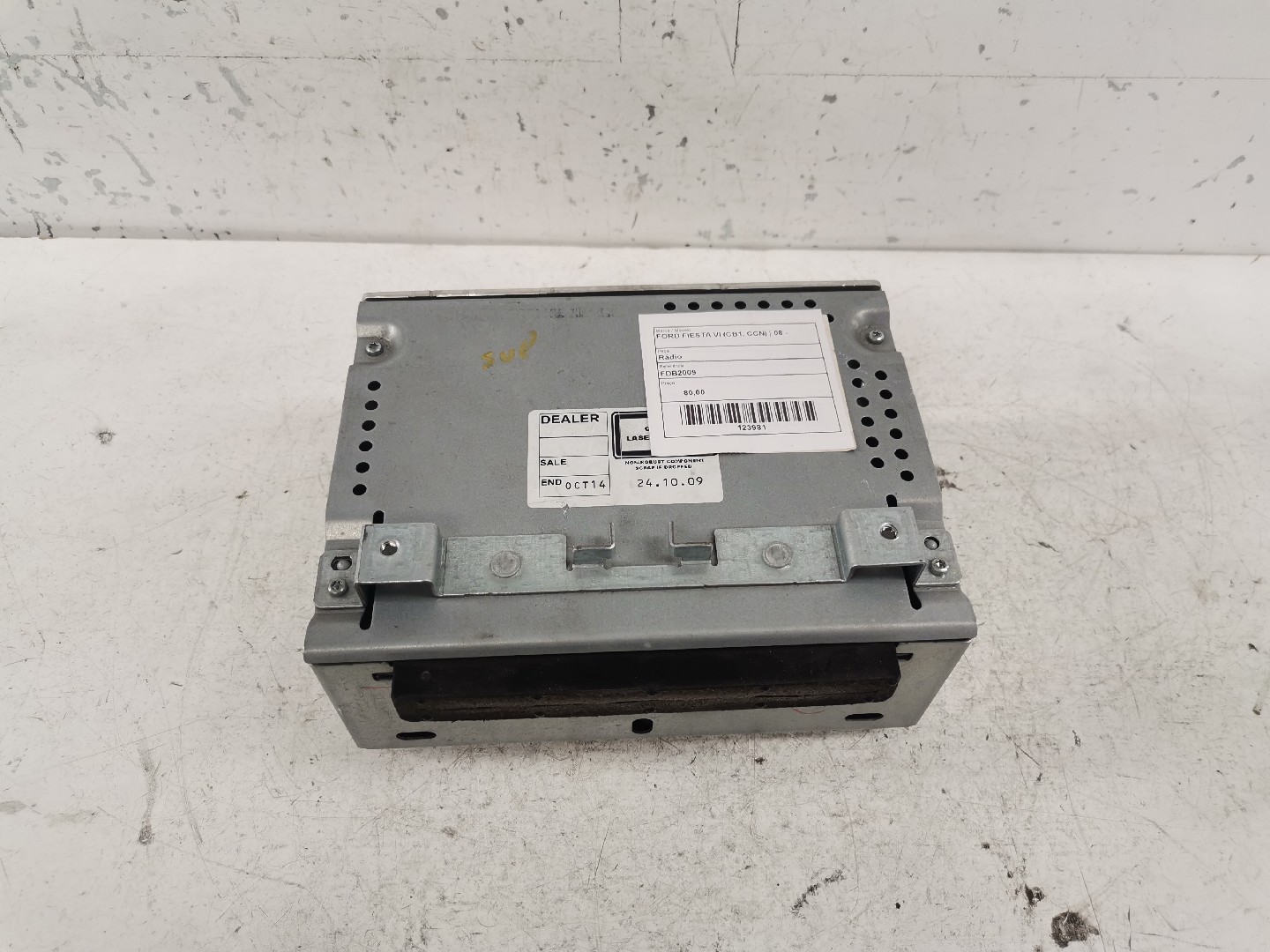 Rádio FORD FIESTA VI (CB1, CCN) | 08 -  Imagem-0