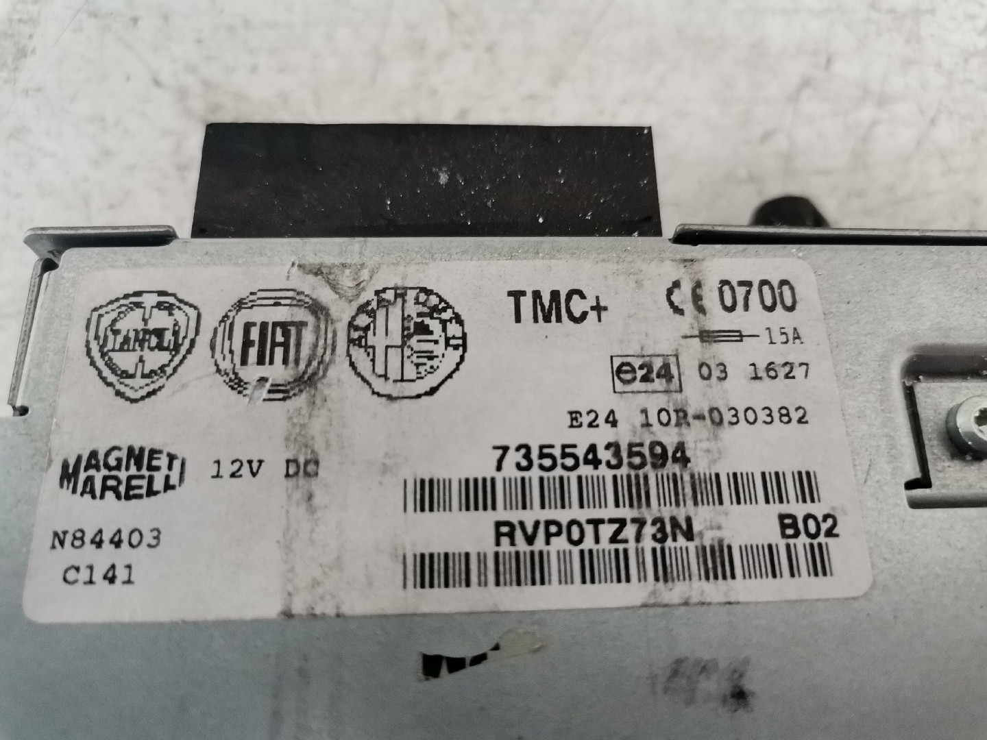Rádio LANCIA DELTA III (844_) | 08 - 14 Imagem-3