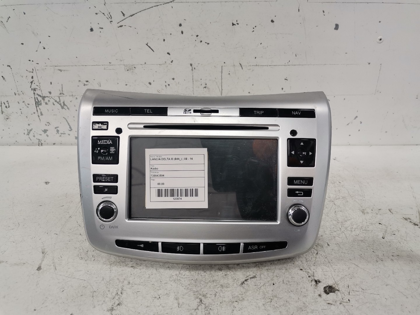 Rádio LANCIA DELTA III (844_) | 08 - 14 Imagem-0