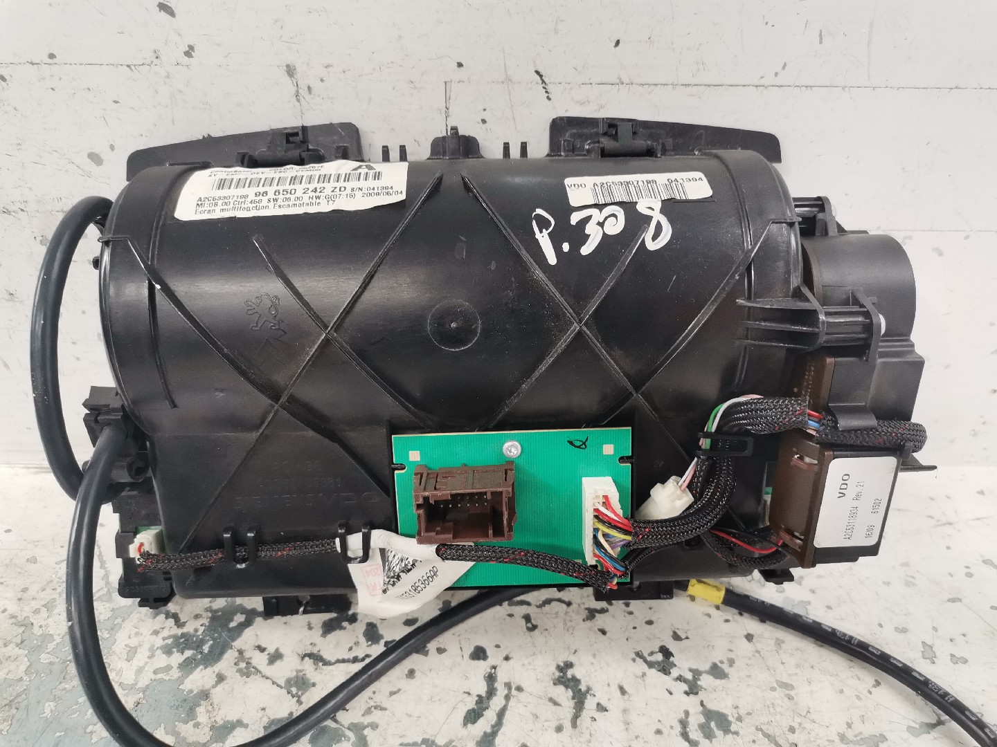 Display PEUGEOT 308 I (4A_, 4C_) | 07 - 16 Imagem-1