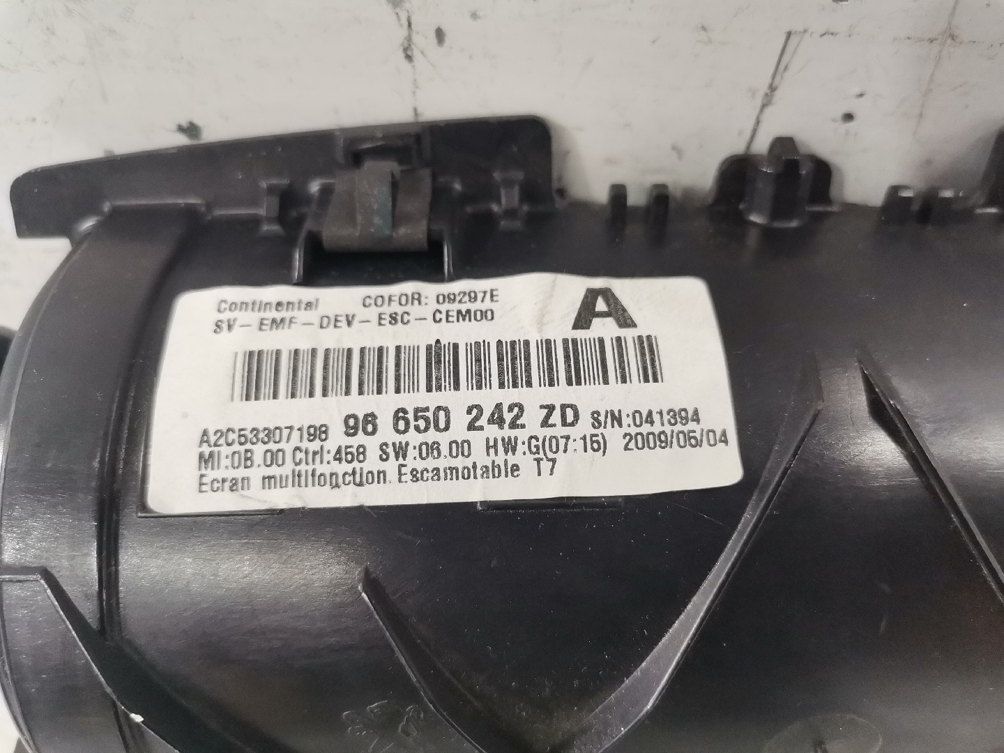 Display PEUGEOT 308 I (4A_, 4C_) | 07 - 16 Imagem-2