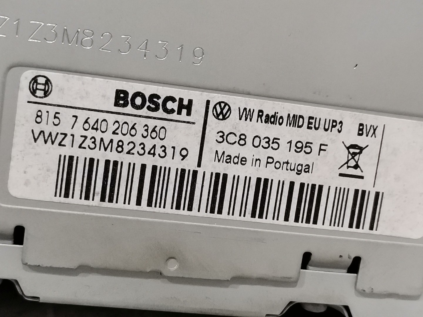 Rádio VOLKSWAGEN PASSAT Caixa/Combi (365) | 10 - 14 Imagem-3