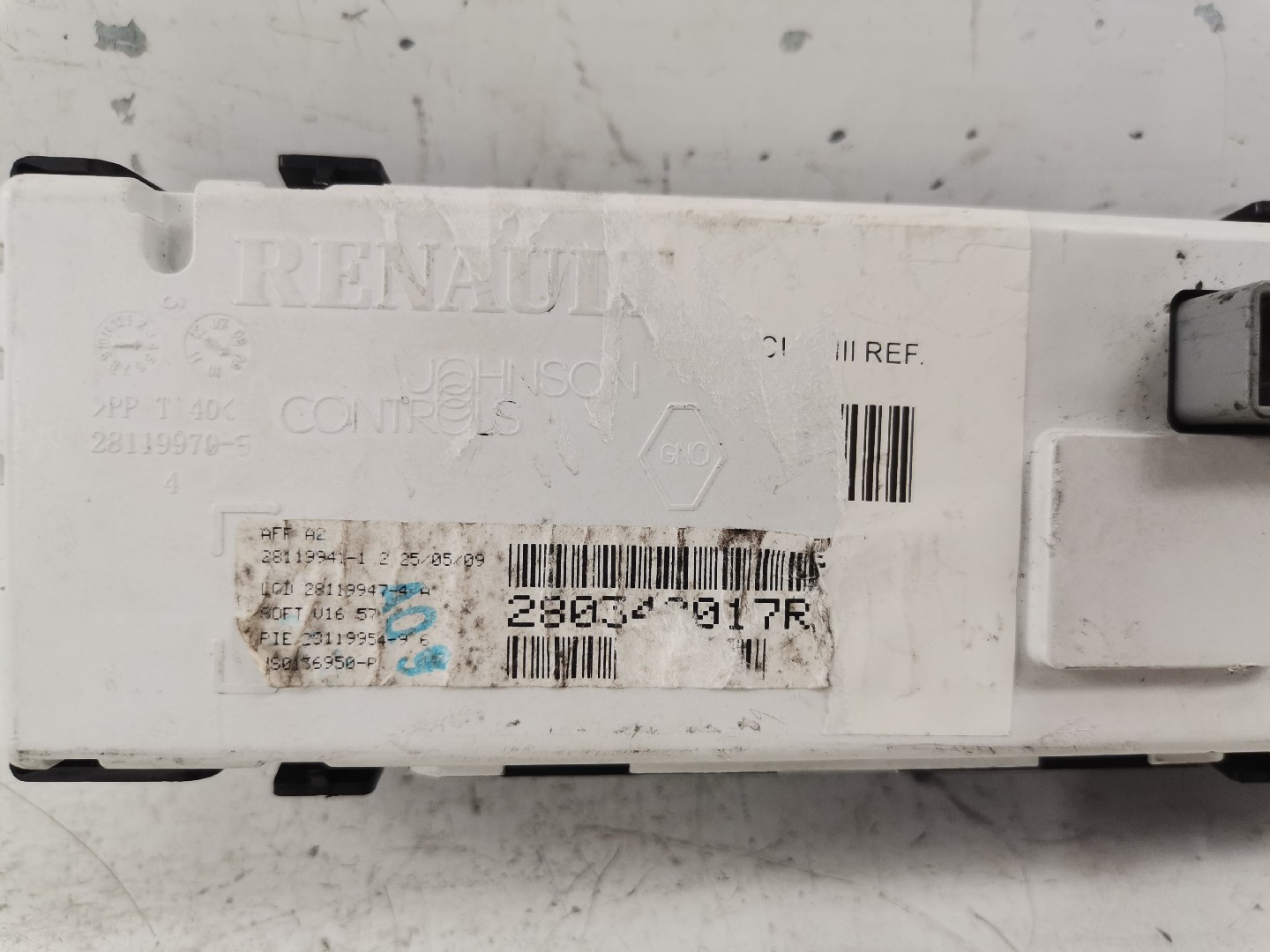 Pantalla Aire Acondicionado RENAULT CLIO III (BR0/1, CR0/1) | 05 -  Imagem-3