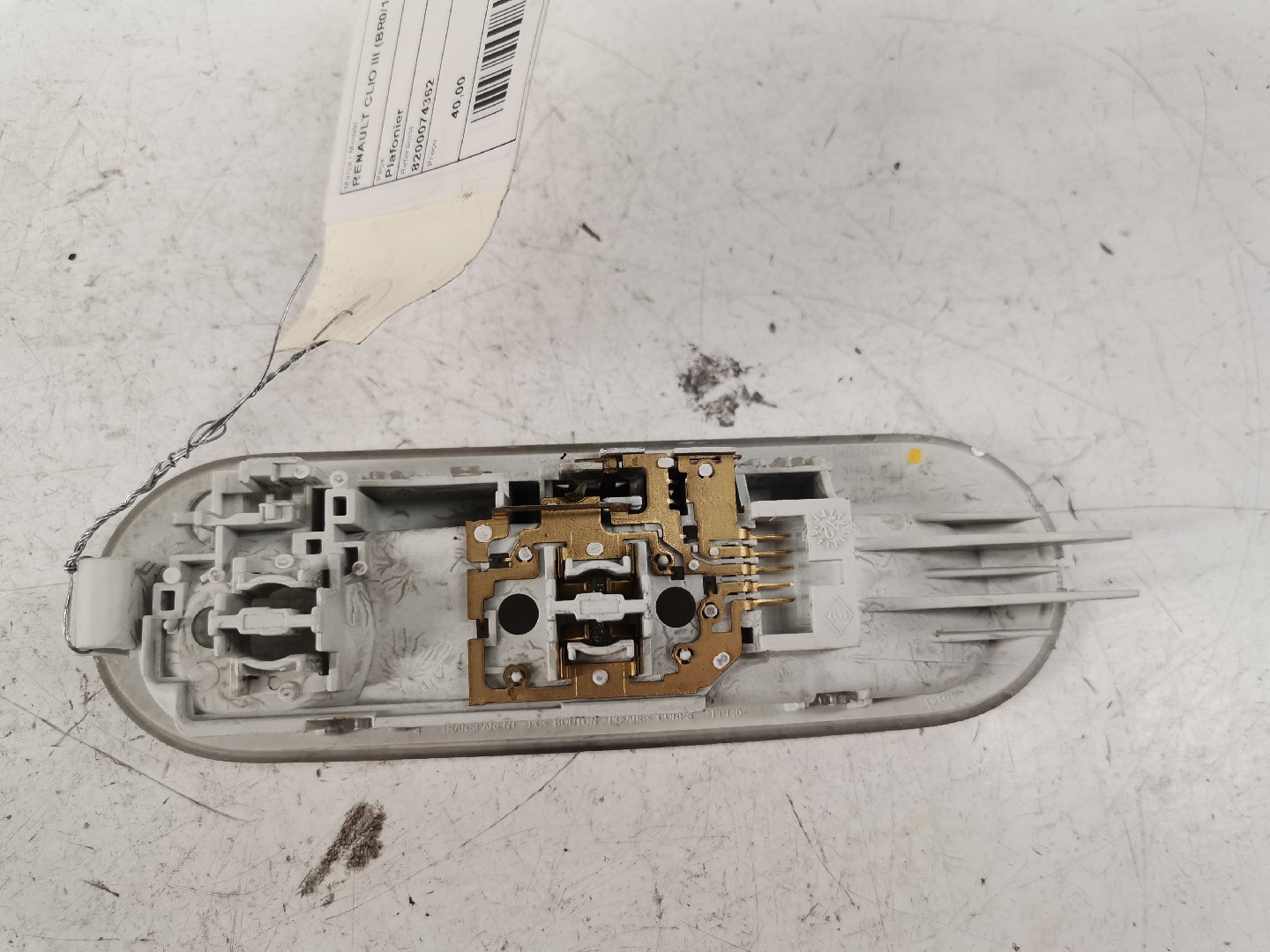 Plafonier RENAULT CLIO III (BR0/1, CR0/1) | 05 -  Imagem-1