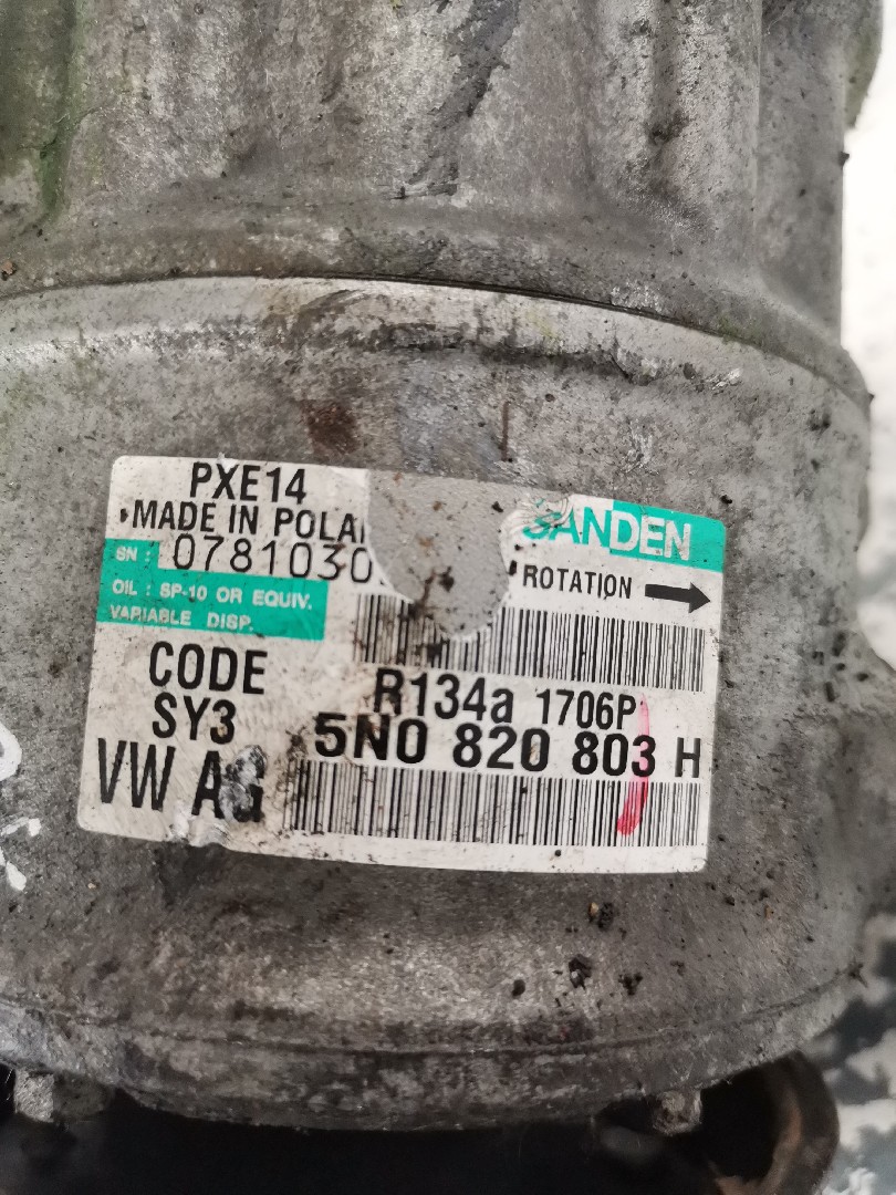 Compressor AC VOLKSWAGEN SCIROCCO (137, 138) | 08 - 17 Imagem-1