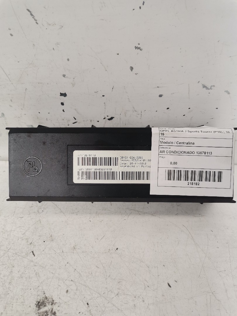 Módulo / Centralina OPEL ASTRA J Sports Tourer (P10) | 10 - 15