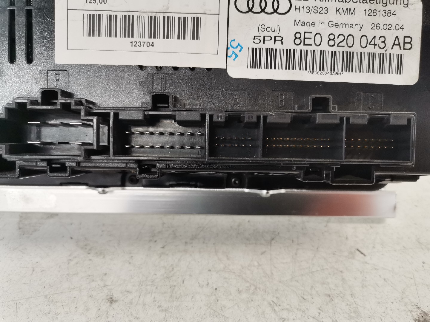 Comando Sofagem AUDI A4 (8E2, B6) | 00 - 05 Imagem-2