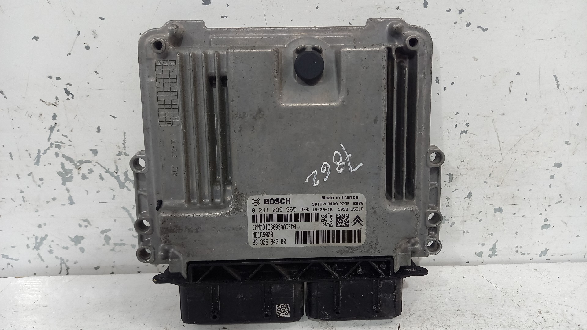 Engine Module PEUGEOT PARTNER Caixa (K9) | 18 - 