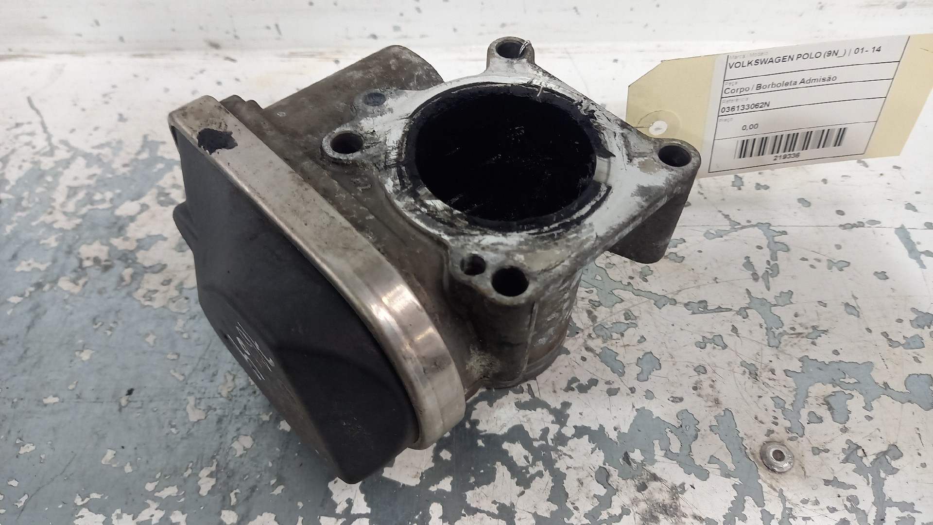 Corpo / Borboleta Admissão VOLKSWAGEN POLO (9N_) | 01 - 14