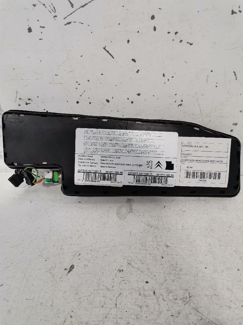 Almofada / Airbag Banco Esquerdo CITROEN C4 II (B7) | 09 - 