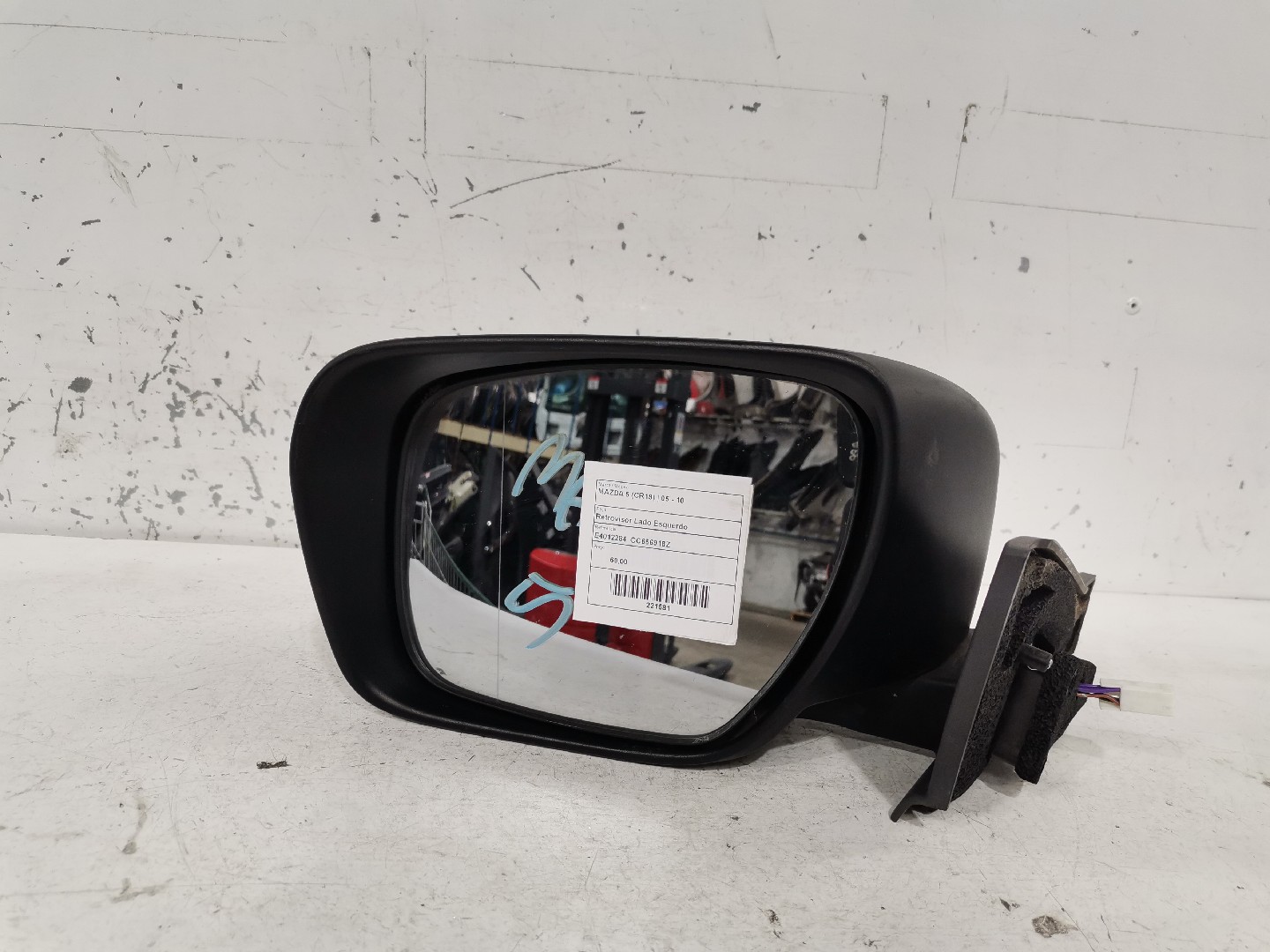 Retrovisor Lado Esquerdo MAZDA 5 (CR19) | 05 - 10