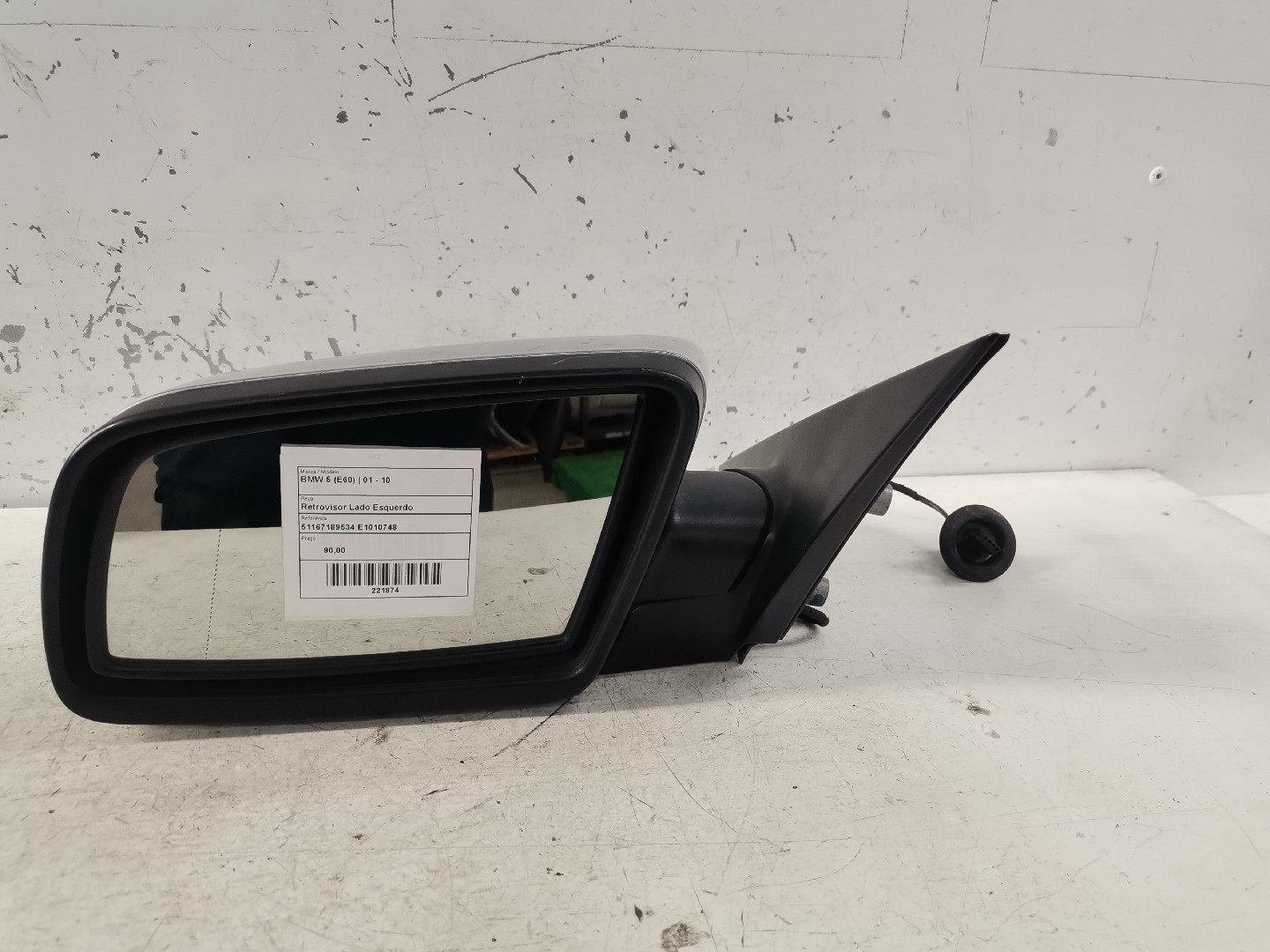 Retrovisor Lado Esquerdo BMW 5 (E60) | 01 - 10