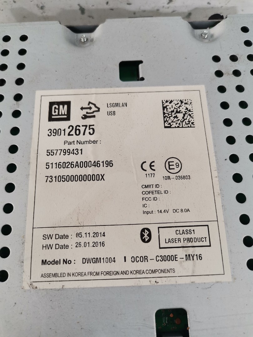 Rádio OPEL CORSA E (X15) | 14 -  Imagem-1