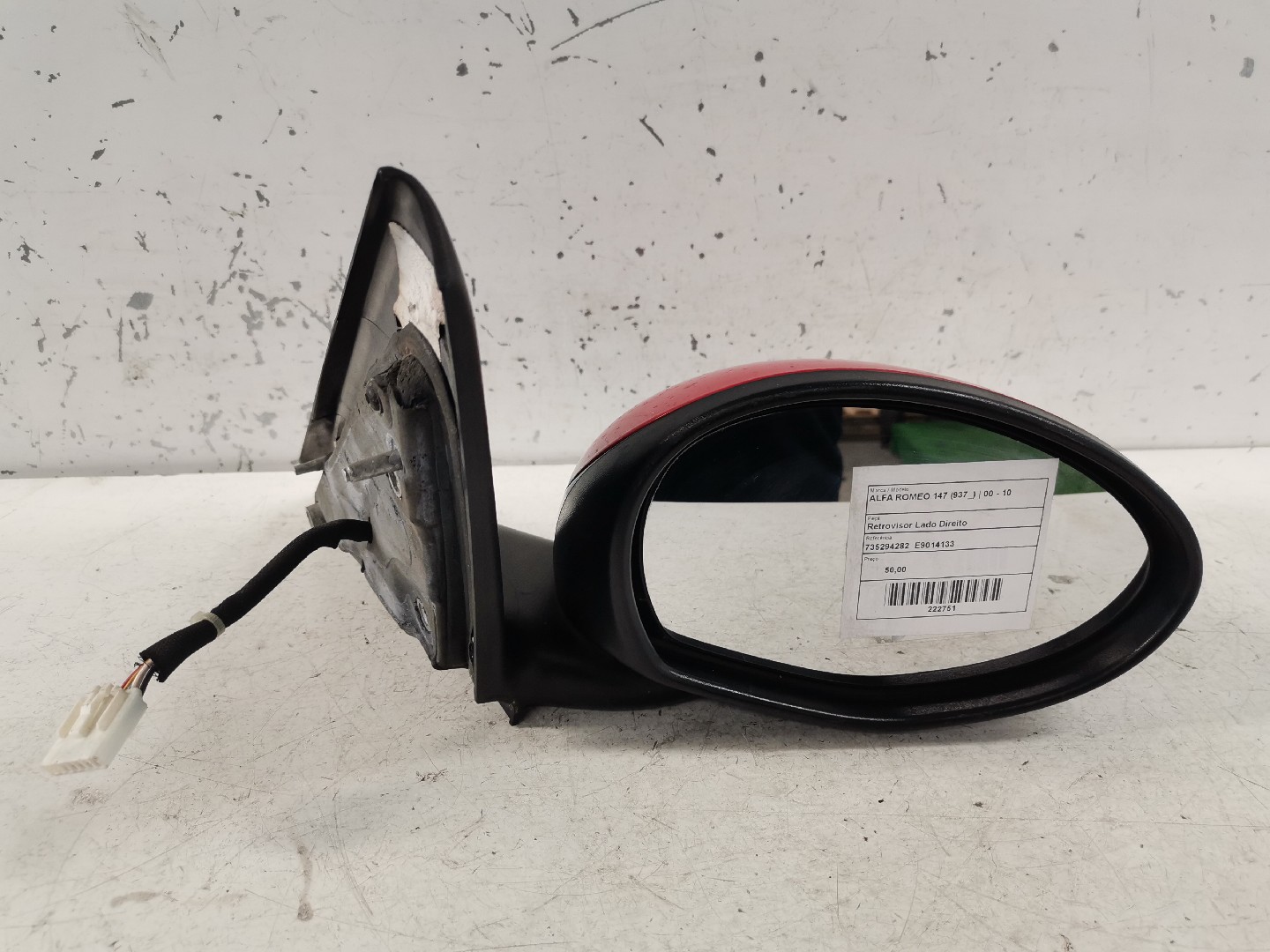 Retrovisor Lado Direito ALFA ROMEO 147 (937_) | 00 - 10