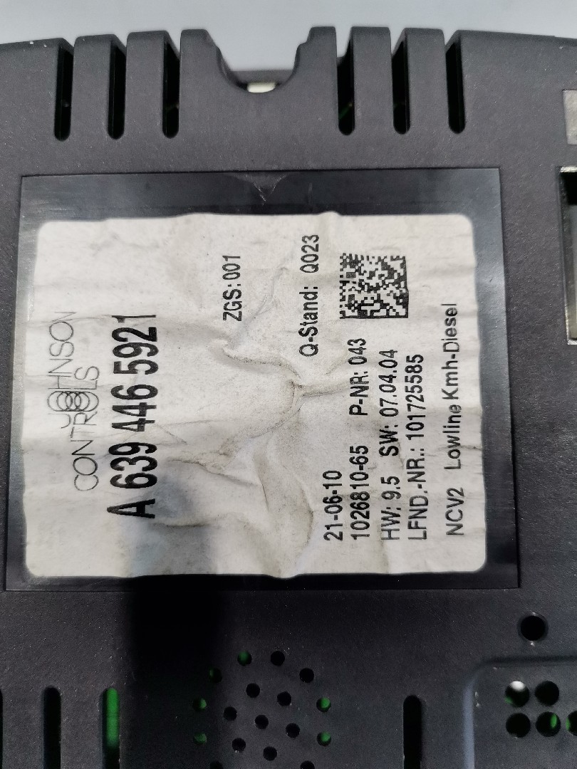 Quadrante MERCEDES-BENZ VITO / MIXTO Caixa (W639) | 03 -  Imagem-4