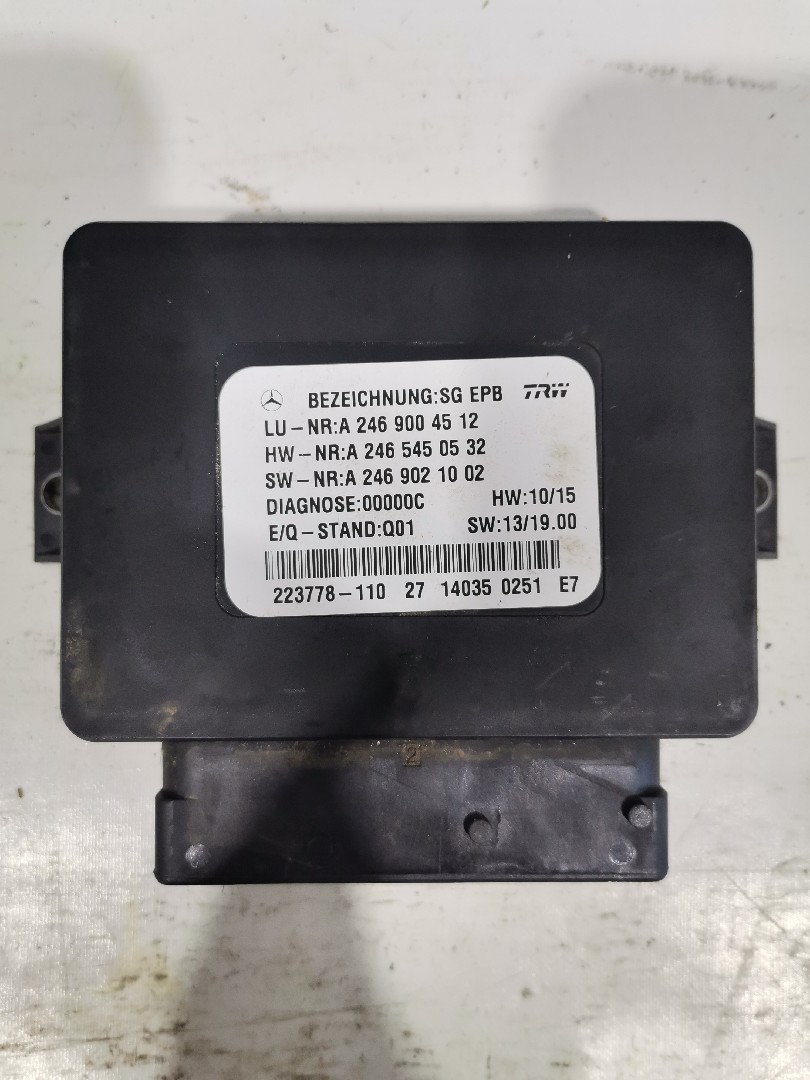 Centralita del Motor MERCEDES-BENZ A-CLASS (W176) | 12 - 18