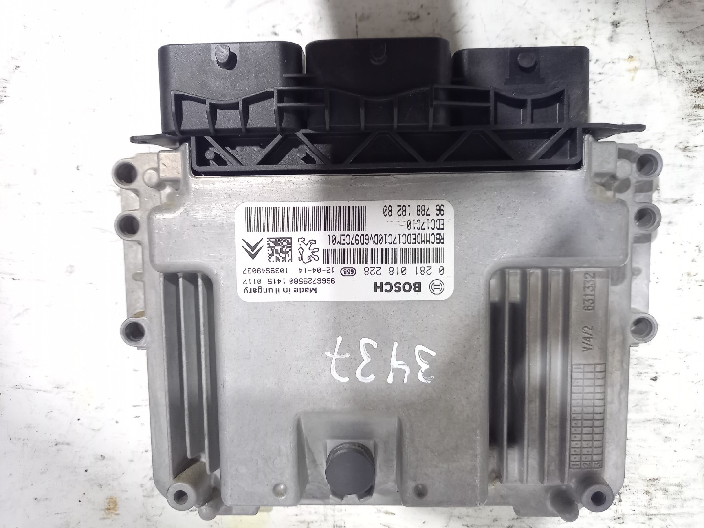 Engine Module PEUGEOT PARTNER Caixa | 08 - 