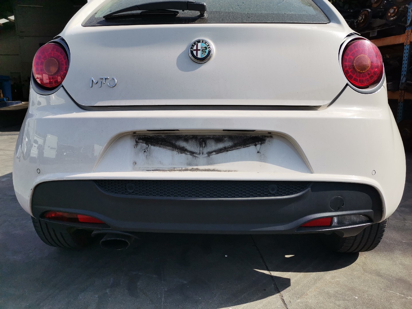 Pára-choques de Trás ALFA ROMEO MITO (955_) | 08 - 
