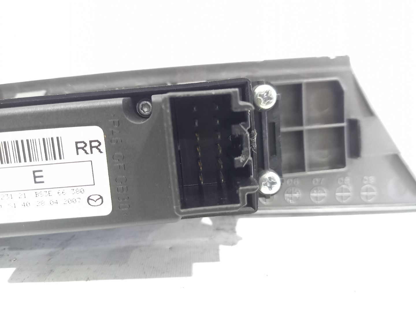 Botão / Interruptor Vidro Trás Direito MAZDA 3 três volumes (BK) | 99 - 09 Imagem-2