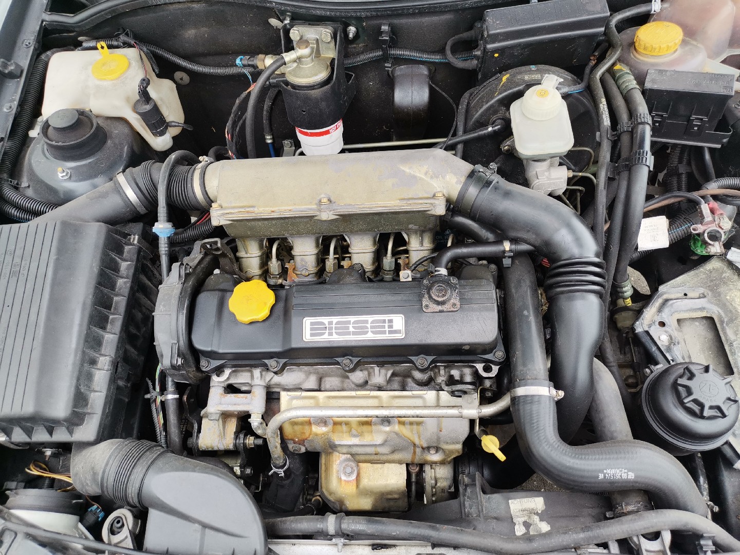 Engine OPEL ASTRA F (T92) | 91 - 98