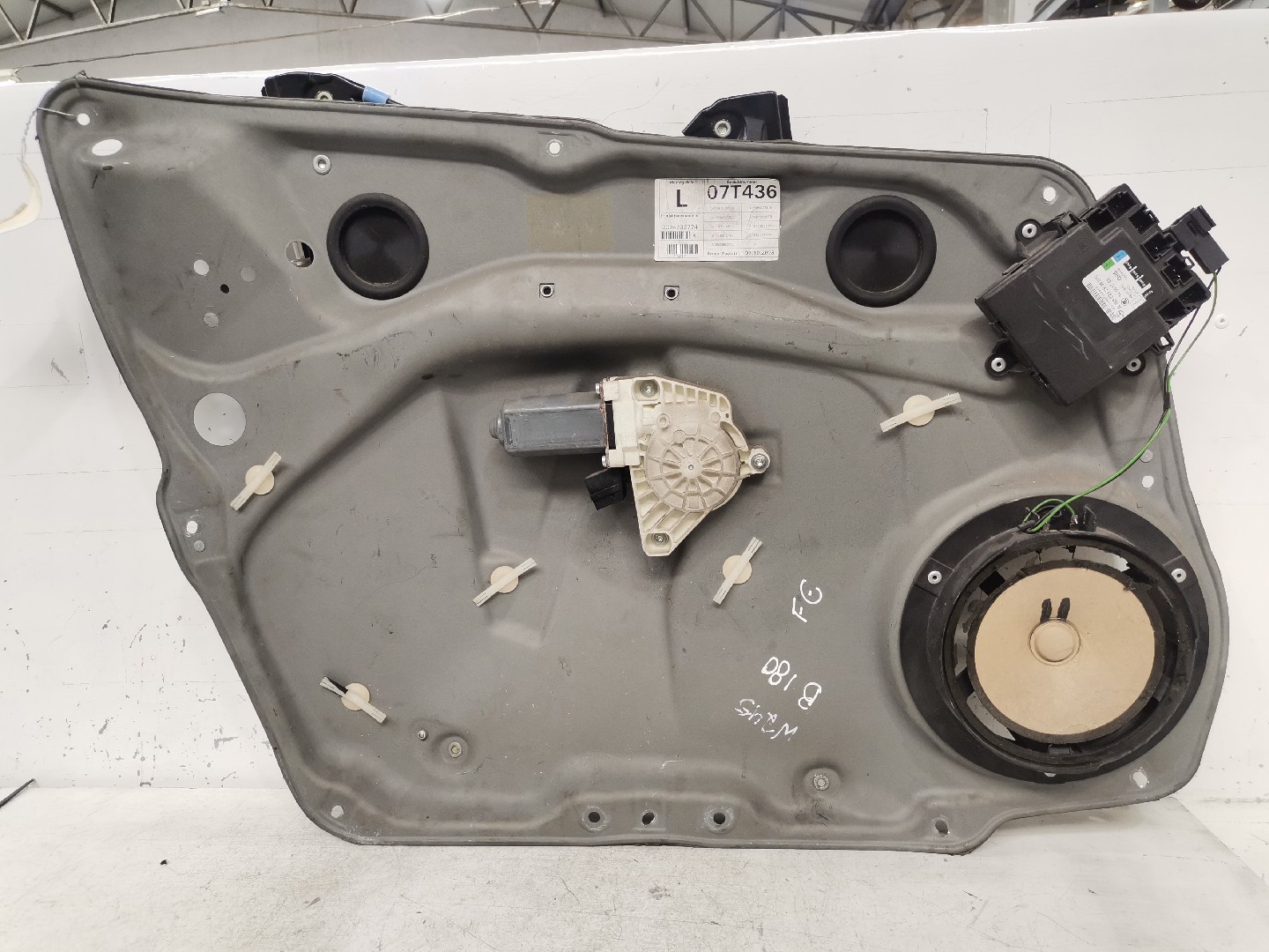 Elevador de Vidro Frente Esquerdo MERCEDES-BENZ A-CLASS (W169) | 04 - 12