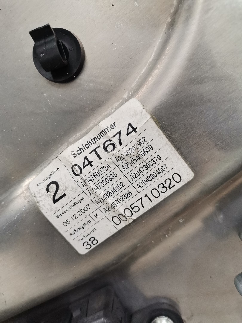 Elevador de Vidro Tras Esquerdo MERCEDES-BENZ C-CLASS (W204) | 07 - 15 Imagem-1