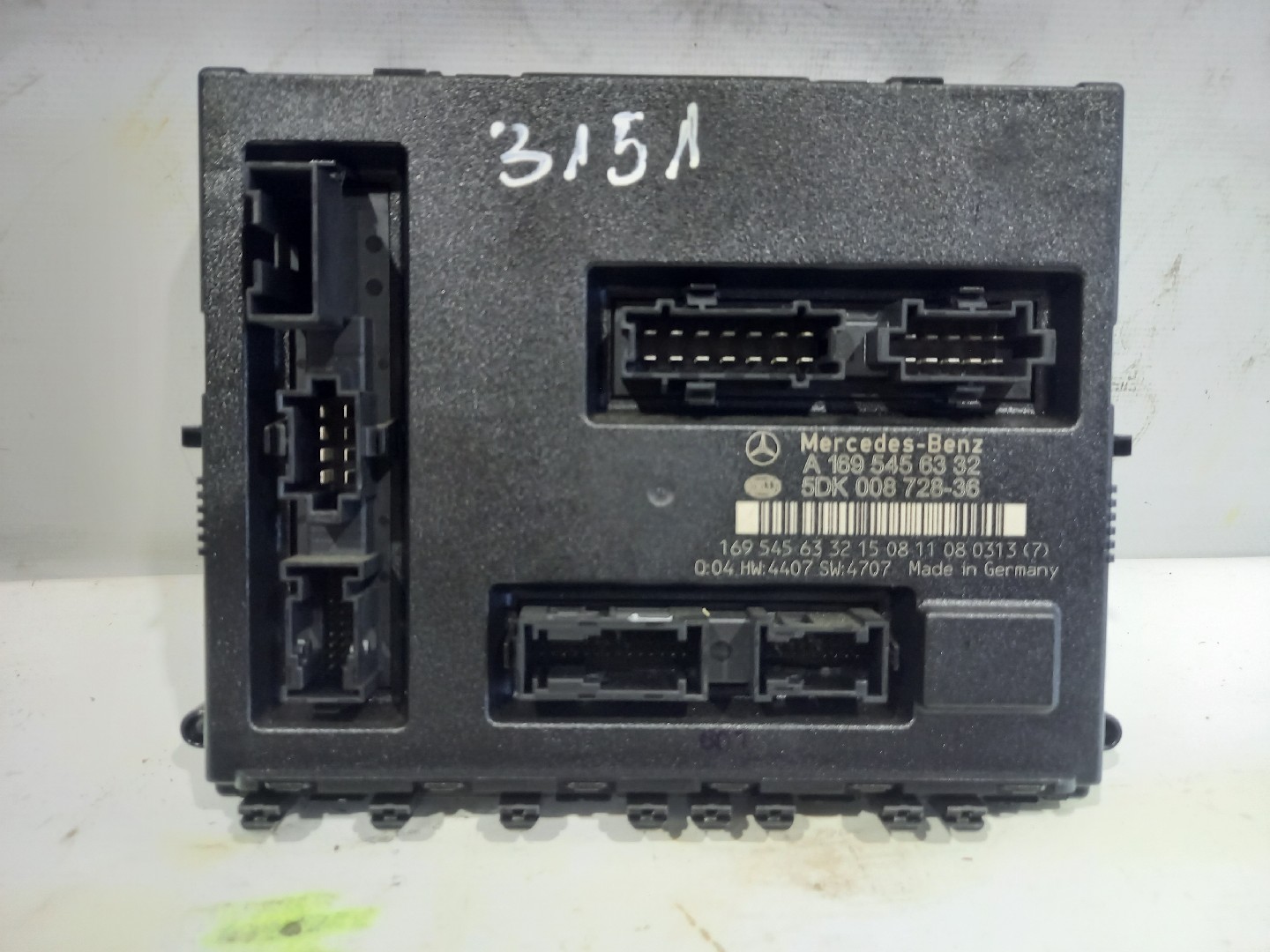 Centralita del Motor MERCEDES-BENZ B-CLASS (W245) | 05 - 11 Imagem-3