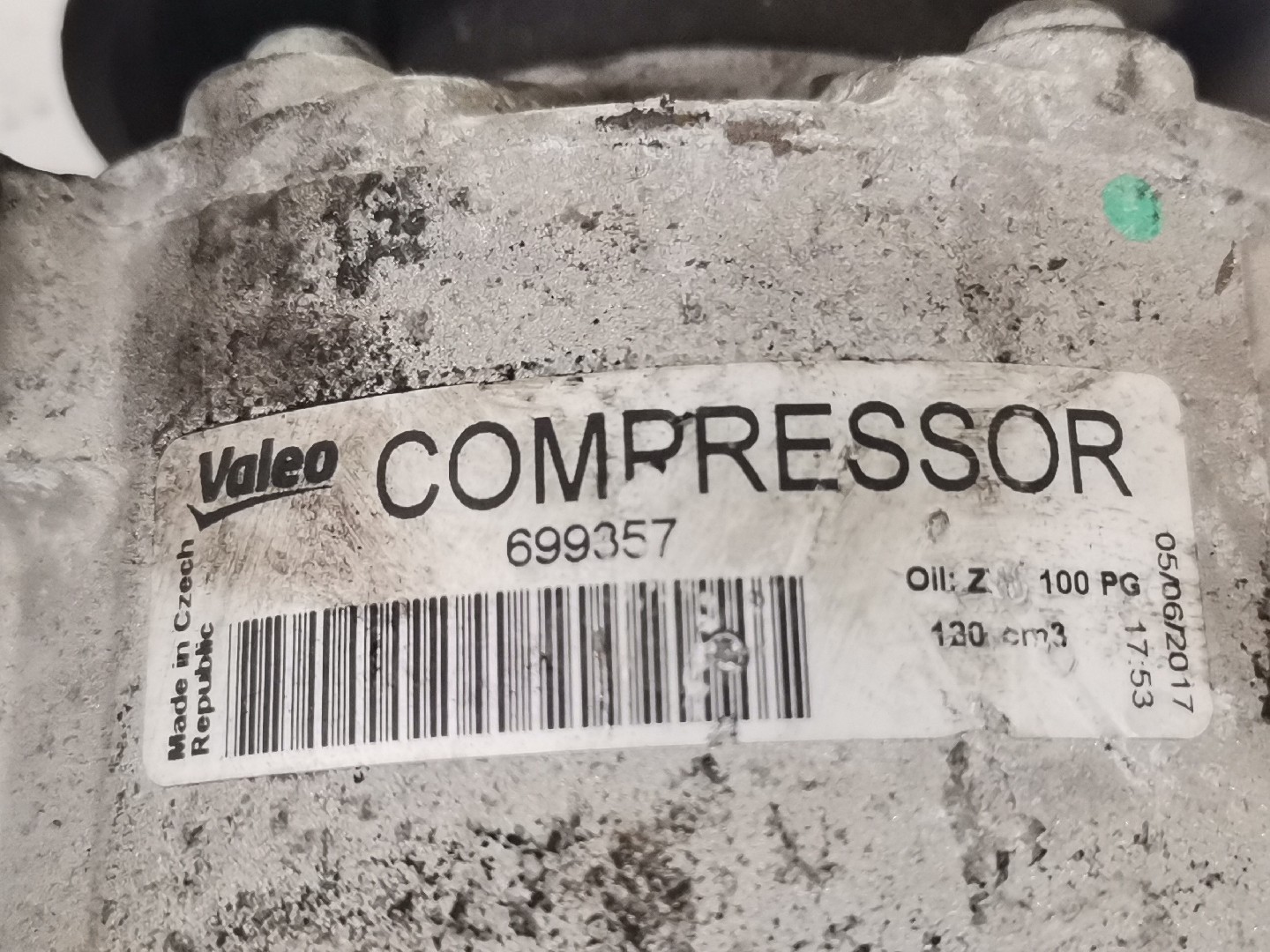 Compressor AC VOLKSWAGEN GOLF V (1K1) | 03 - 09 Imagem-3