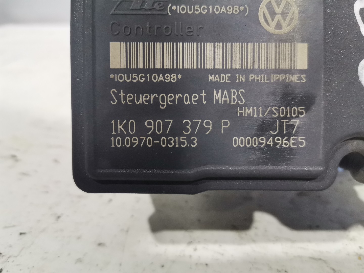 ABS VOLKSWAGEN GOLF V (1K1) | 03 - 09 Imagem-3