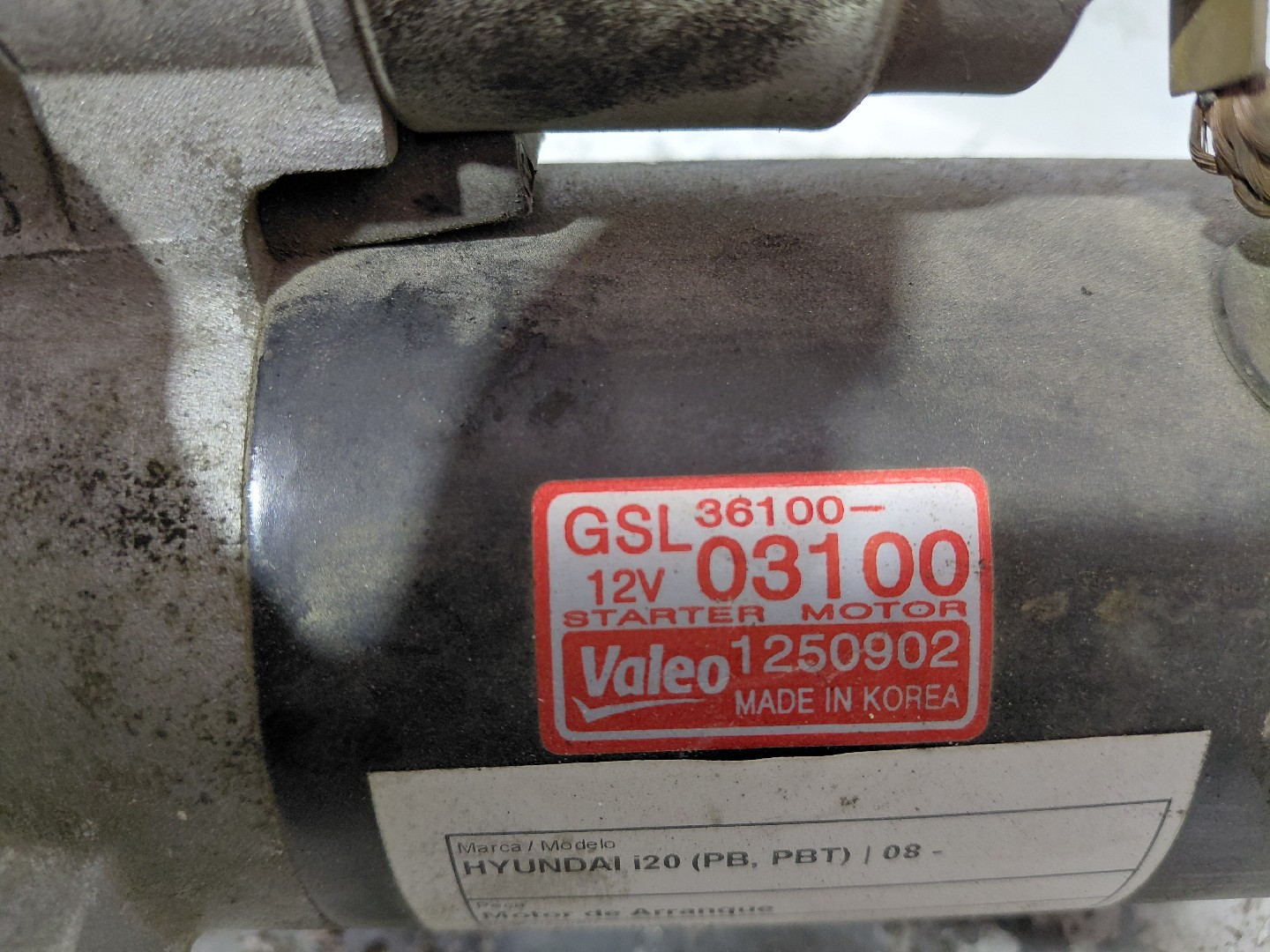 Motor de Arranque HYUNDAI i20 (PB, PBT) | 08 -  Imagem-2