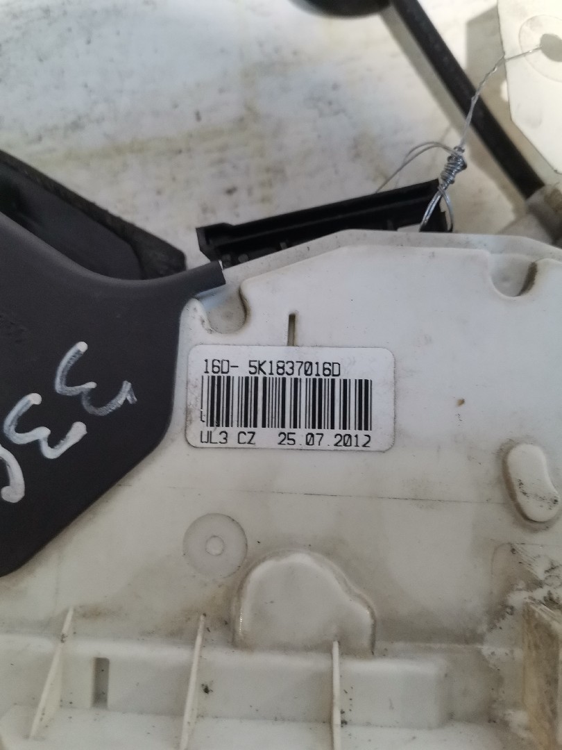 Fechadura Frente Lado Direito VOLKSWAGEN POLO (6R1, 6C1) | 09 -  Imagem-1