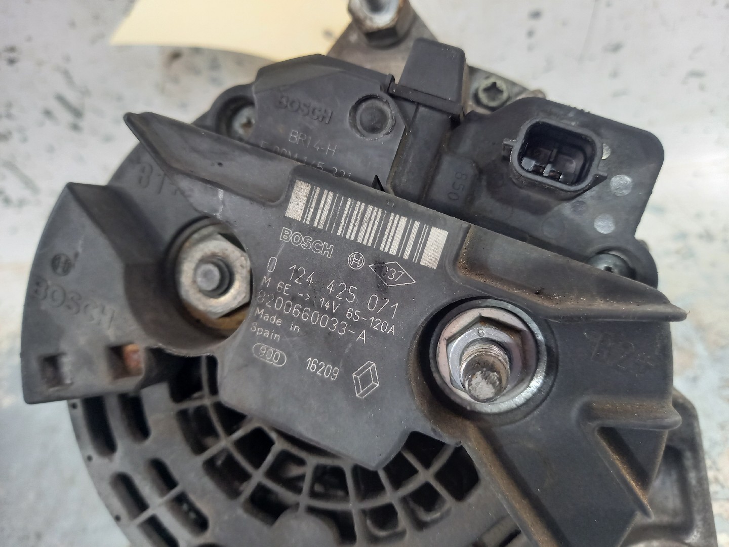 Alternador RENAULT CLIO III (BR0/1, CR0/1) | 05 -  Imagem-2