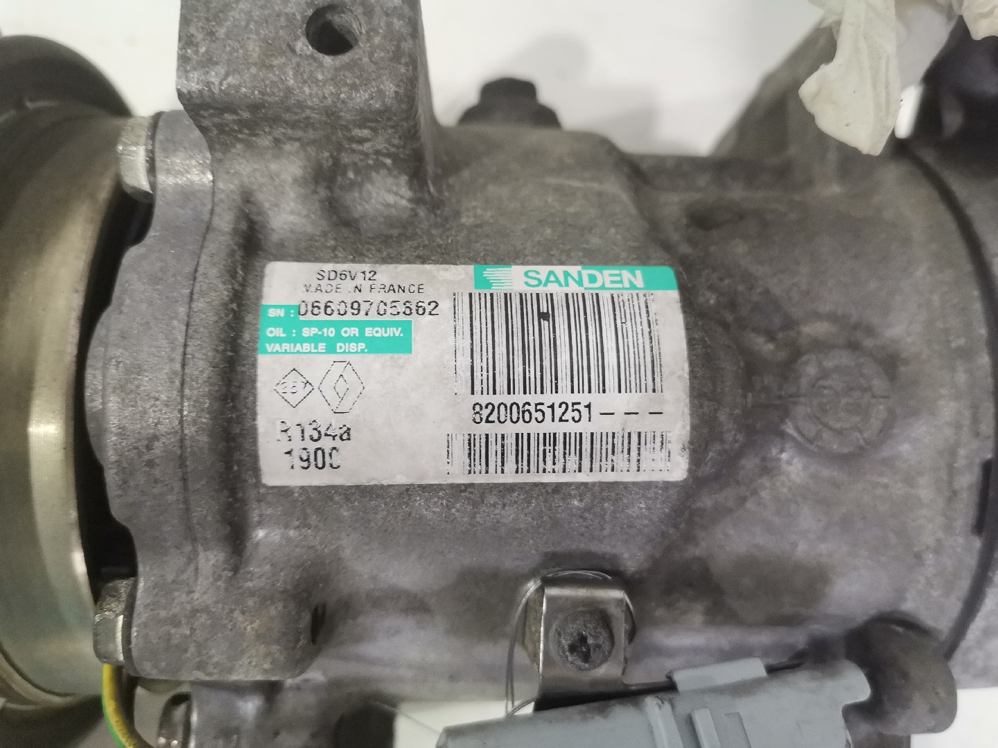 Compressor AC RENAULT CLIO III (BR0/1, CR0/1) | 05 -  Imagem-3