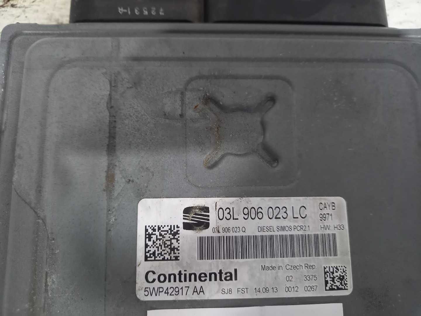 Centralita del Motor SEAT IBIZA IV ST (6J8, 6P8) | 10 - 16