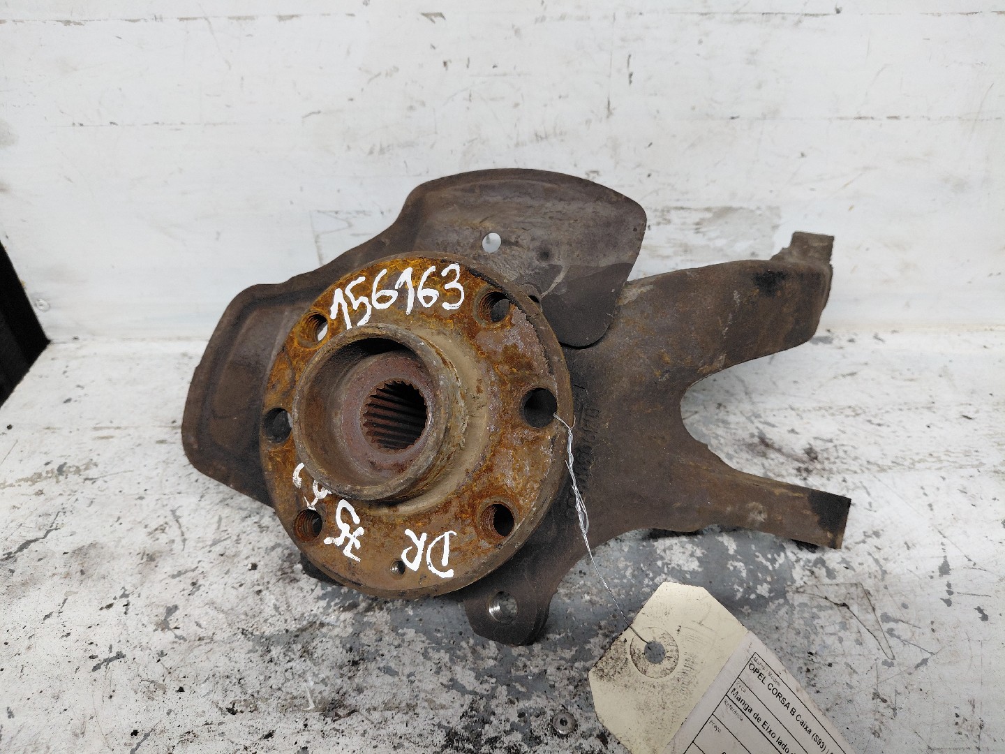 Manga de Eixo Frente Lado Direito OPEL CORSA B Caixa (S93) | 94 - 01