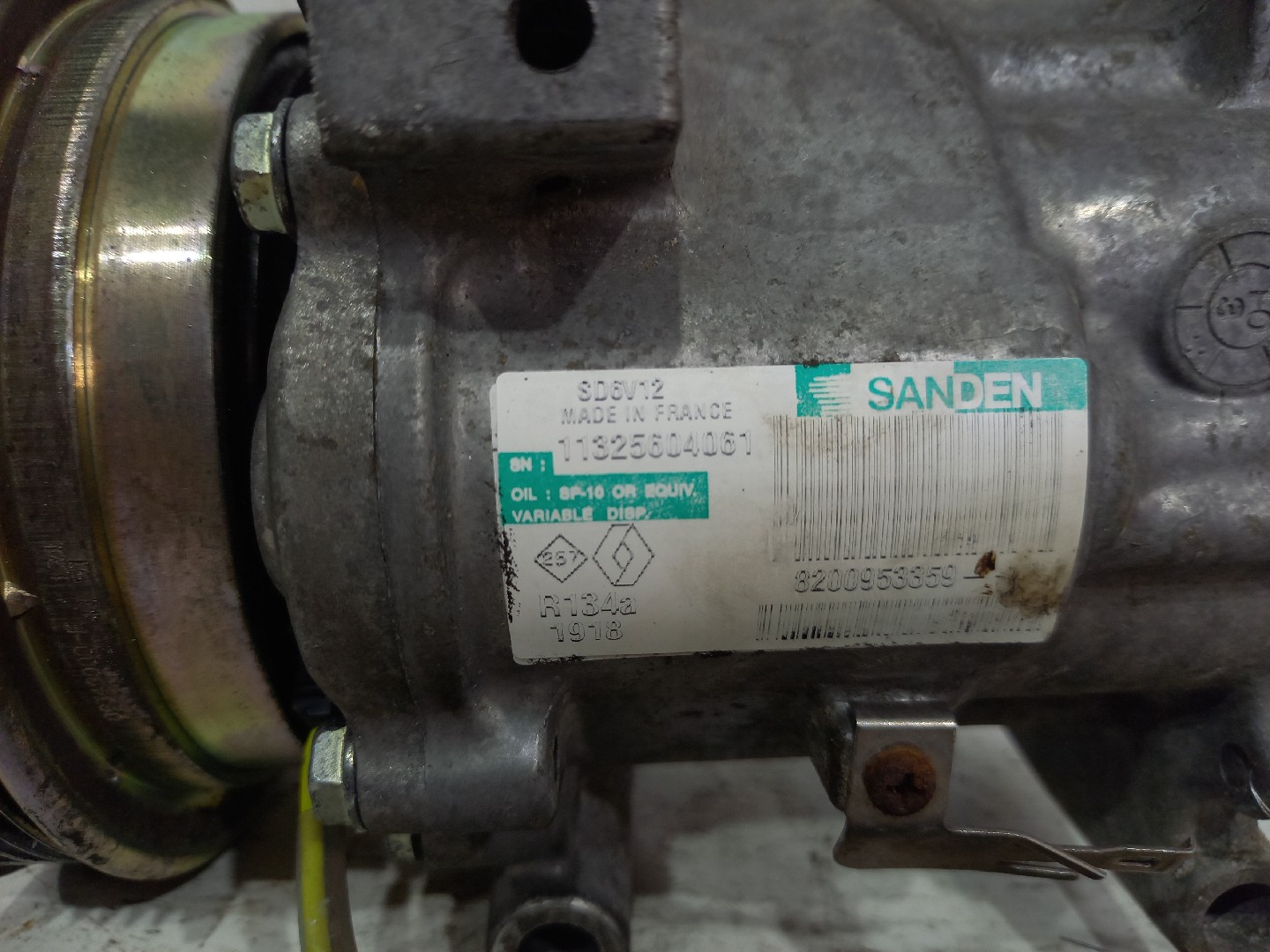 Compressor AC RENAULT CLIO III (BR0/1, CR0/1) | 05 -  Imagem-3