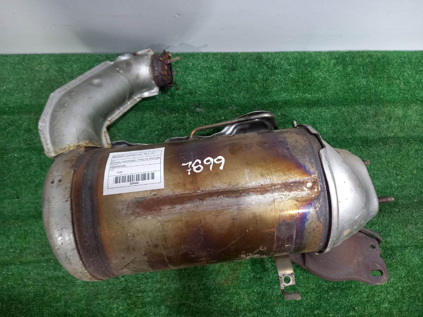 Escape / Catalisador / Filtro de Partículas RENAULT CAPTUR I (J5_, H5_) | 13 - 