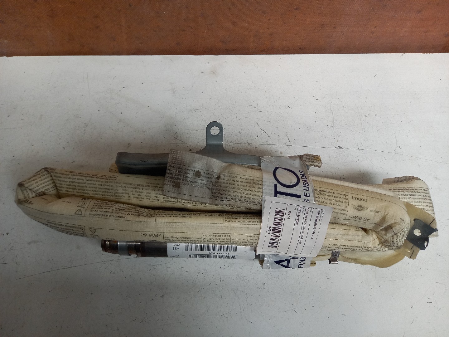 Almofada/Cortina lado direito MINI MINI (R56) | 05 - 14