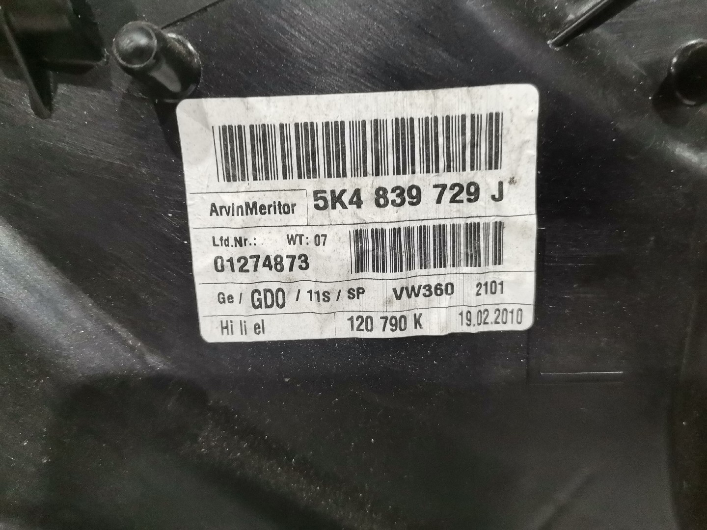 Elevador de Vidro Tras Esquerdo VOLKSWAGEN GOLF VI (5K1) | 08 - 14 Imagem-1