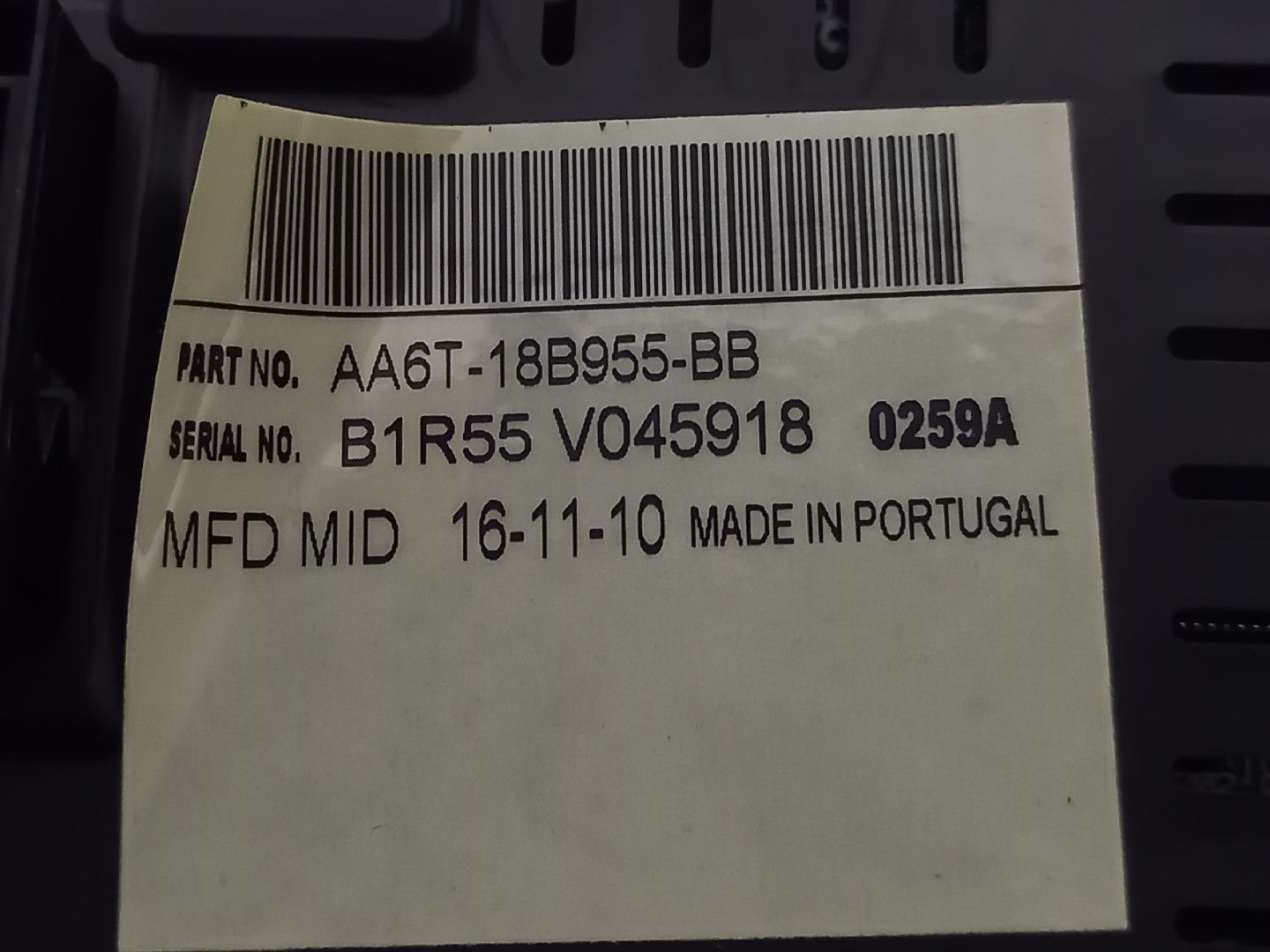 Display FORD FIESTA VI Van | 08 -  Imagem-4