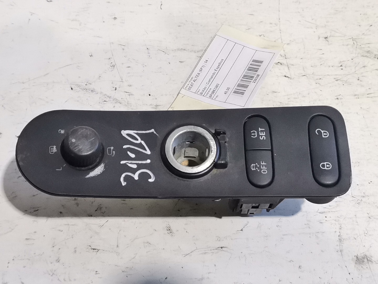 Botão / Comando Espelhos SEAT ALTEA (5P1) | 04 - 