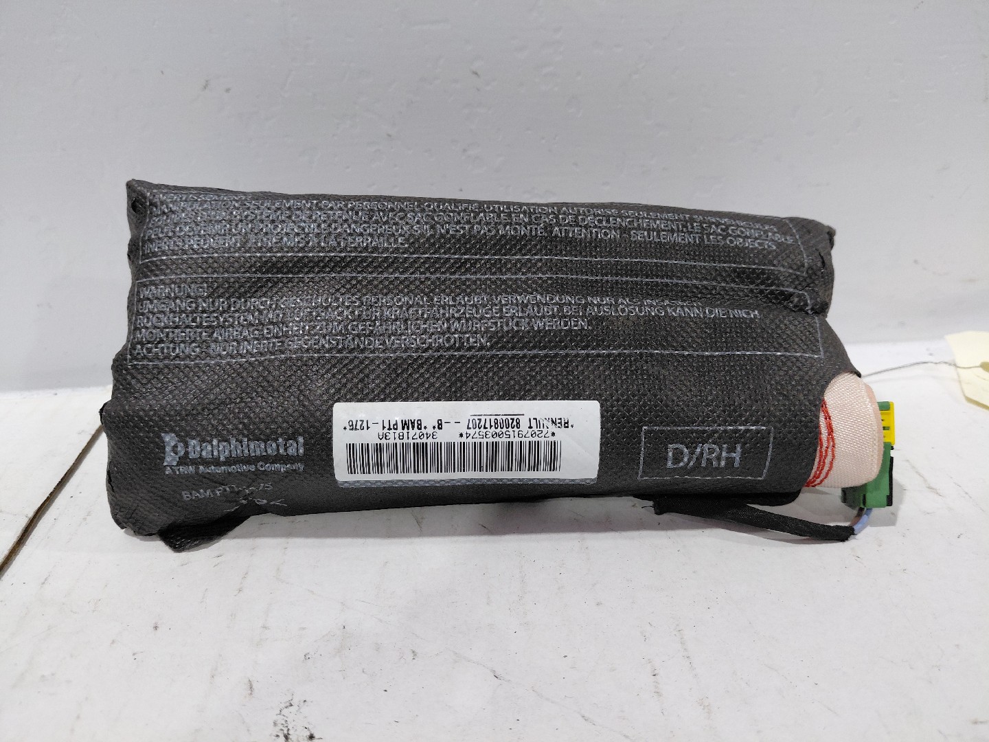 Almofada / Airbag Banco Direito RENAULT CLIO III (BR0/1, CR0/1) | 05 - 