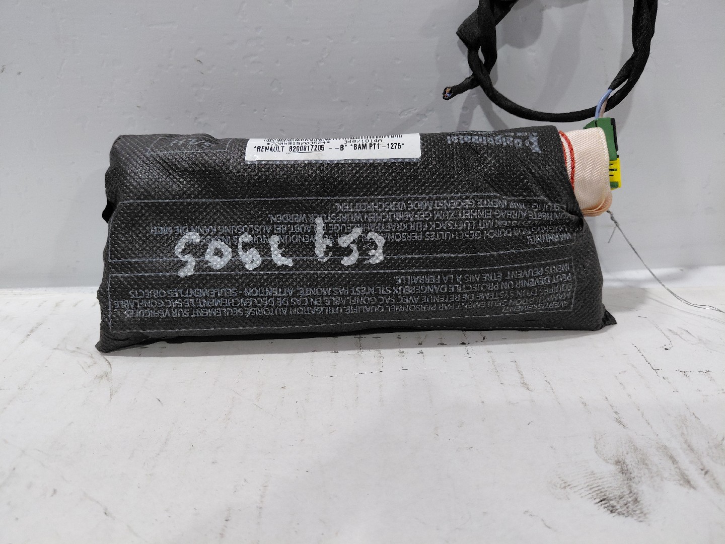 Almofada / Airbag Banco Esquerdo RENAULT CLIO III (BR0/1, CR0/1) | 05 - 