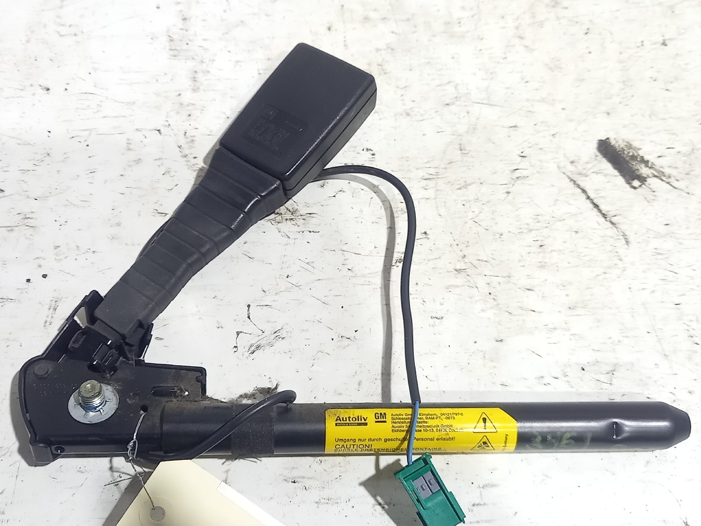 Pré-Tensor/Cinto Frente Direito OPEL ASTRA H GTC (A04) | 05 - 10