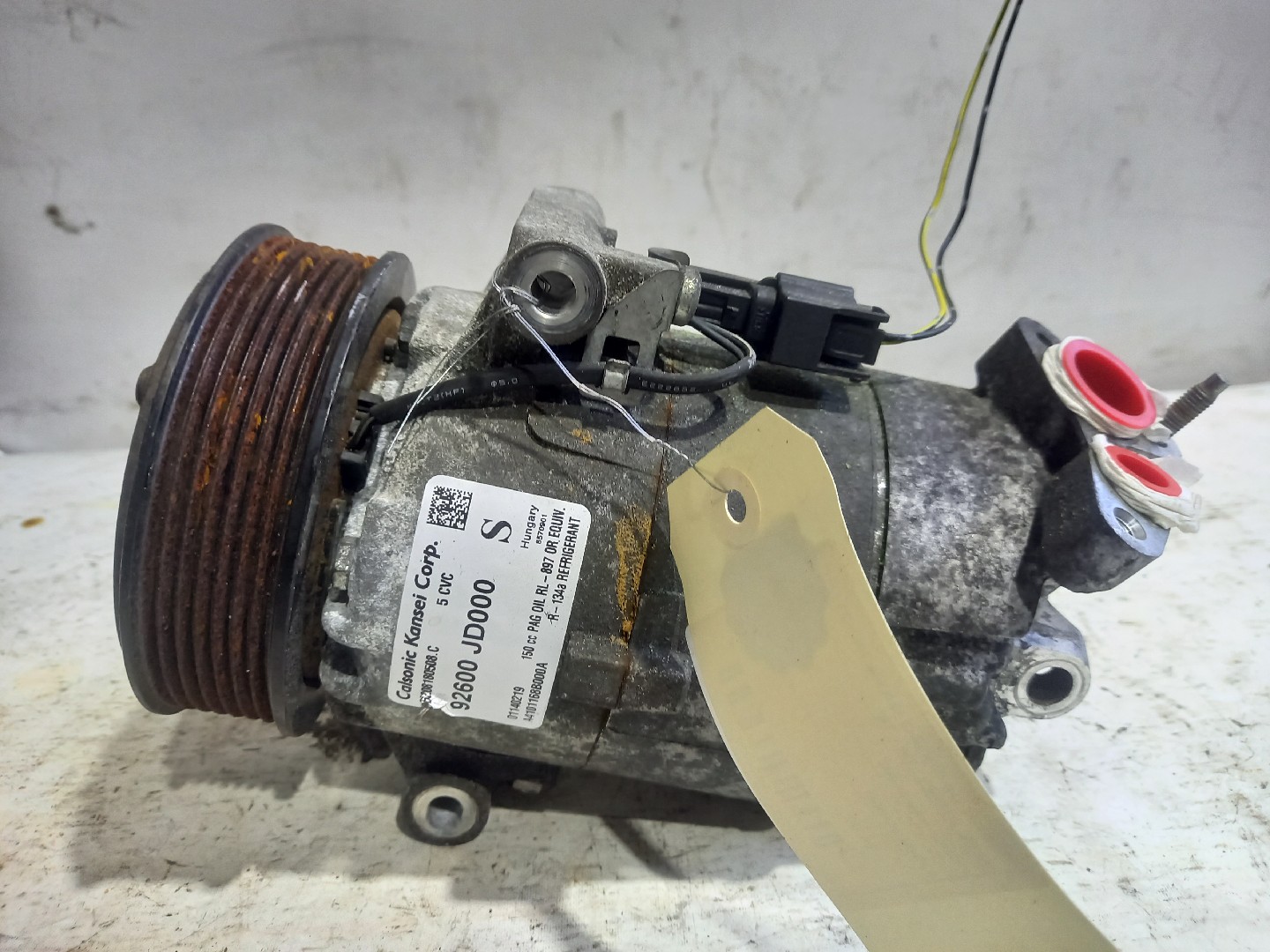 A/C Copmpressor NISSAN QASHQAI / QASHQAI +2 I (J10, NJ10, JJ10E) | 06 - 14