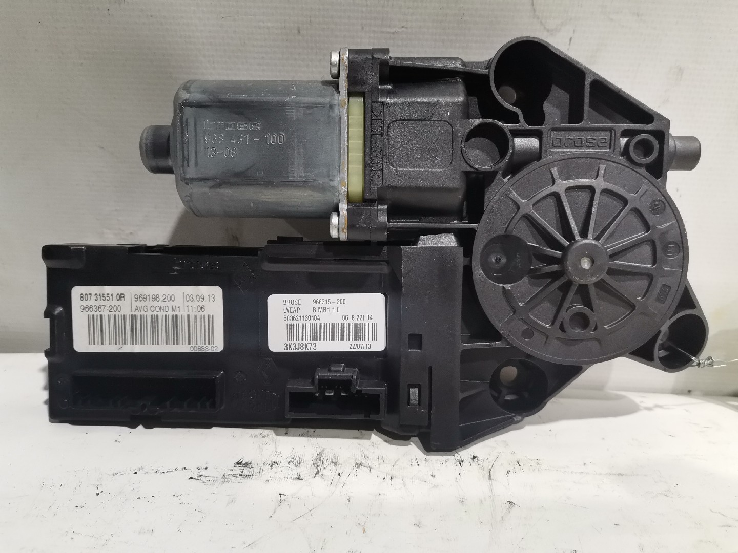 Motor Elevador Vidro Frente Esquerdo RENAULT MEGANE III Grandtour (KZ0/1) | 08 - 