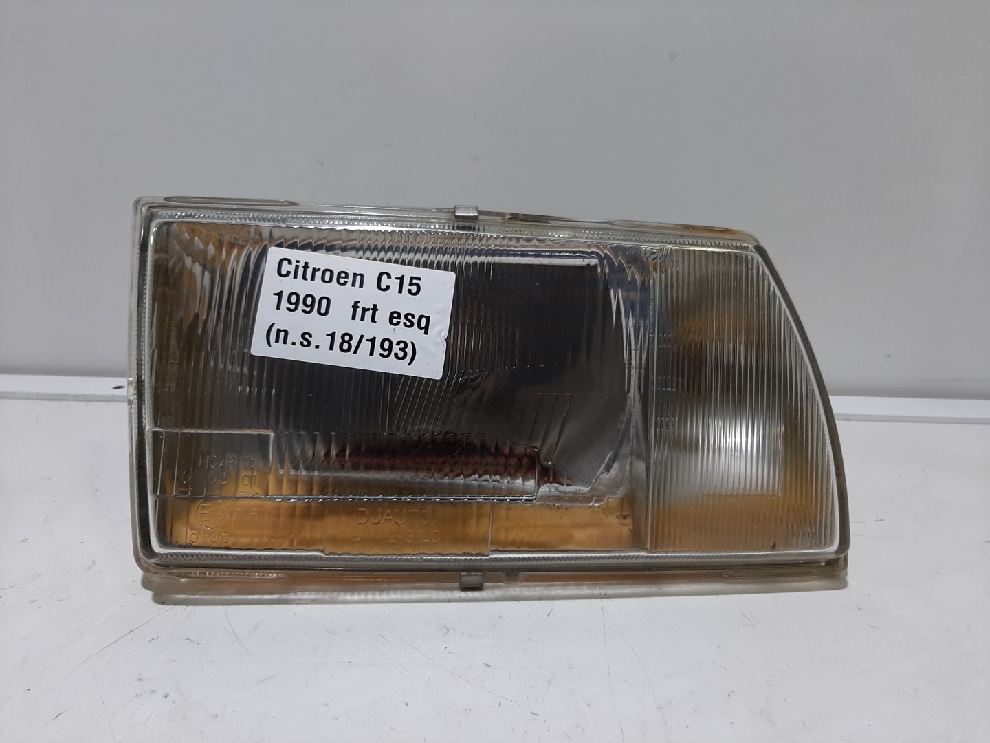 Farol Esq CITROEN C15 Caixa (VD_) | 84 - 06